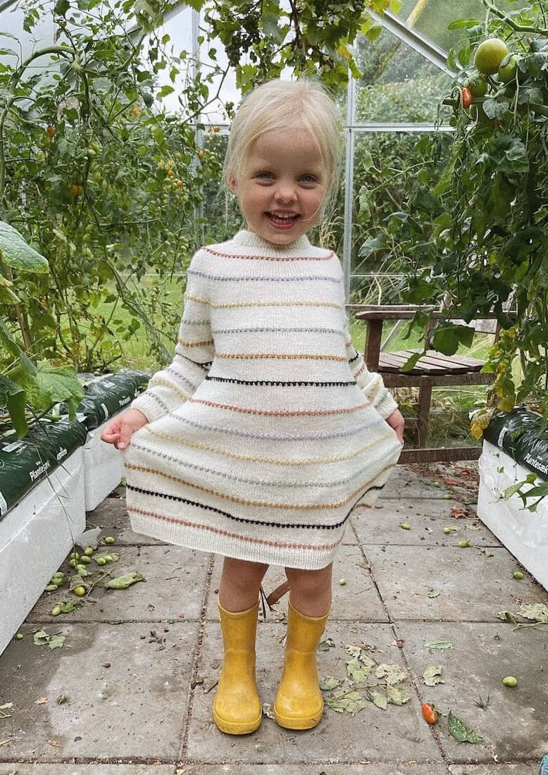 Festival Dress Petite Knit. Knitting Pattern – Miss Maude