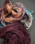 Heather Weir. 12ply Merino, Two of Cups