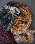 Heather Weir. 12ply Merino, Two of Cups