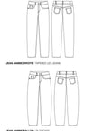 I Am Patterns, Sunshine Jeans