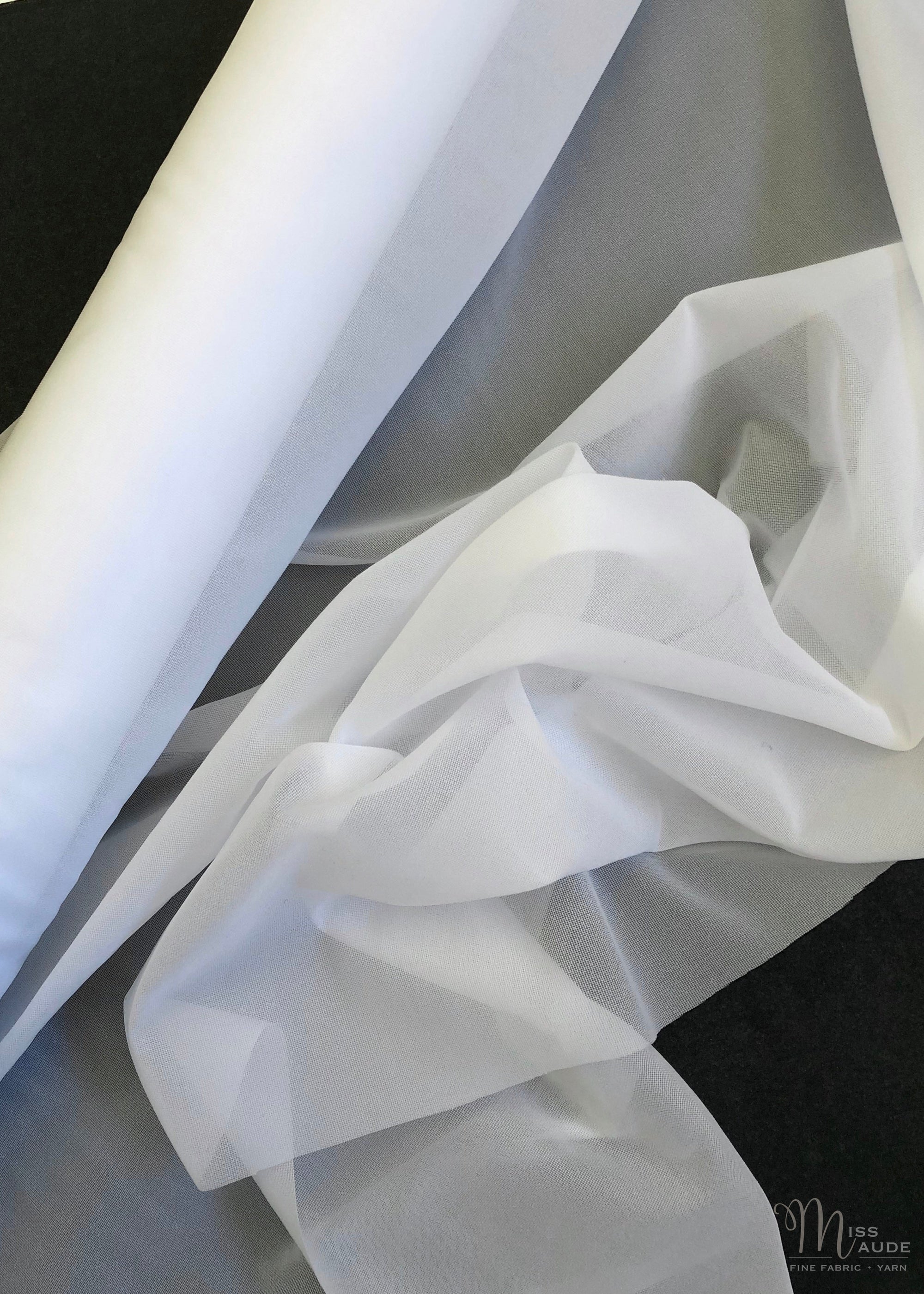 Interfacing - knit, light weight. White