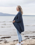 Fran Longline Cardigan, The Woven Knitting Pattern