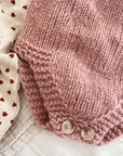 Little Brother's Romper, Petite Knit. Knitting Pattern