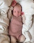 Little Brother's Romper, Petite Knit. Knitting Pattern