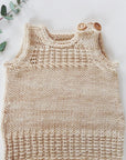 Little Vest & Dress, Frogginette. Print Knitting Pattern