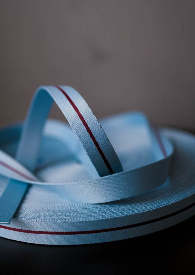 Bag Webbing - Long Road 30mm  Blue