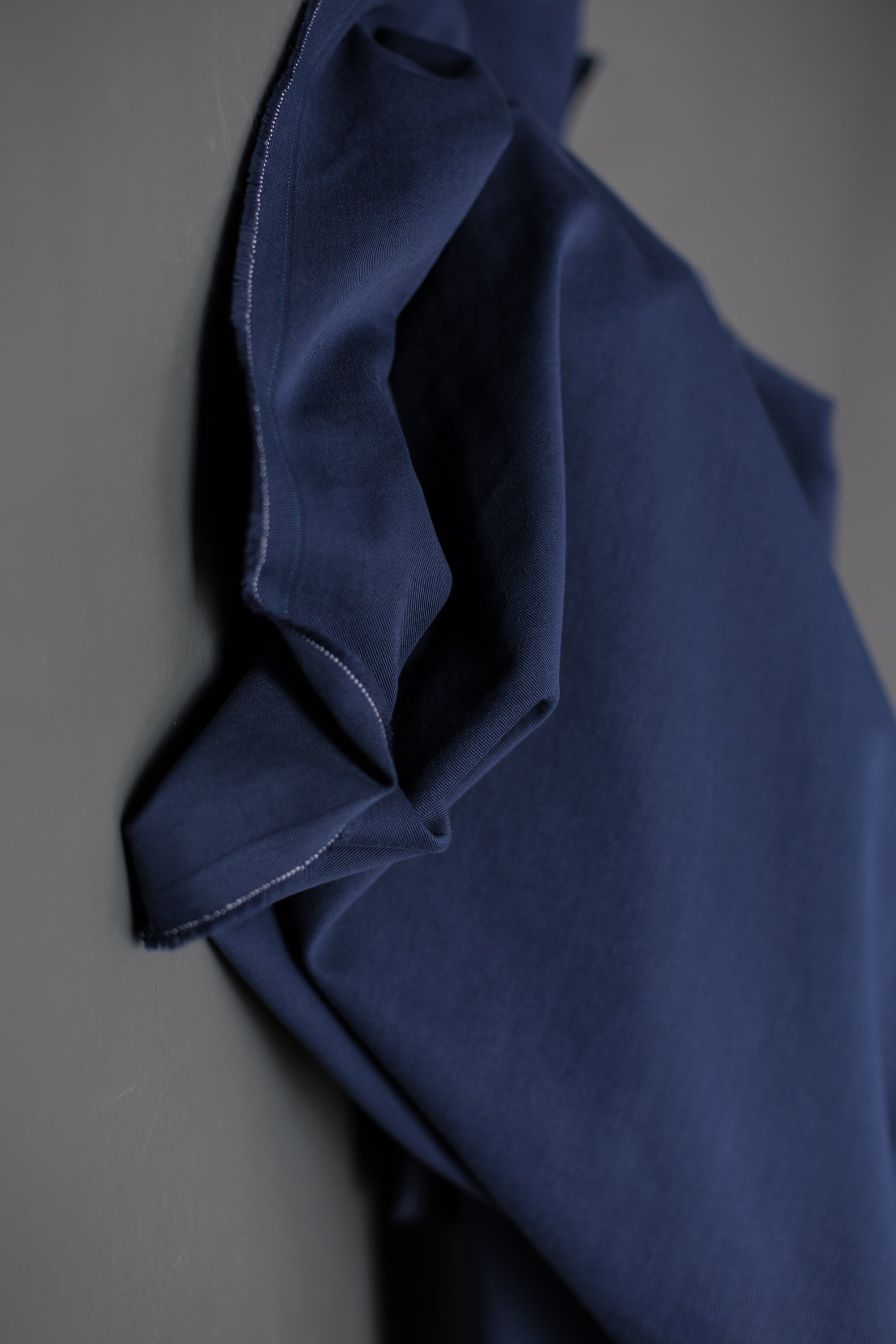 8oz Organic Sanded Twill, Noah Navy