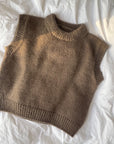 Novice Slipover, Petite Knit. Knitting Pattern