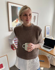 Novice Slipover, Petite Knit. Knitting Pattern
