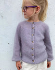 Novice Cardigan - Mohair Junior Petite Knit. Knitting Pattern