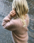 Novice Sweater Junior - Mohair Petite Knit. Knitting Pattern