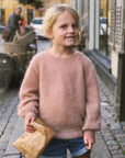 Novice Sweater Junior - Mohair Petite Knit. Knitting Pattern