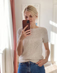 Anker's Summer Shirt, Petite Knit. Knitting Pattern