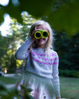Bean and Olive Jumper, Drea Renee. Knitting Pattern