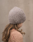 Pearl Rib Hat, Ruke Knit. Print Knitting Pattern