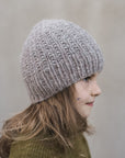 Pearl Rib Hat, Ruke Knit. Print Knitting Pattern