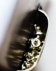 Double Headed Rivets - pack of 20. Gold. 9mm