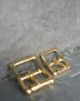 Brass Roller Buckle - 1/2 inch