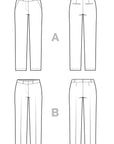 Closet Core Patterns Sasha Trousers