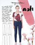 Megan Nielsen Ash Stretch Jeans