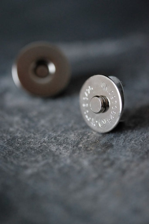 Magnetic Bag Snap - Gold, Nickel, or Antique Brass