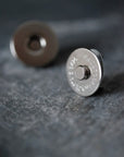 Magnetic Bag Snap - Gold, Nickel, or Antique Brass