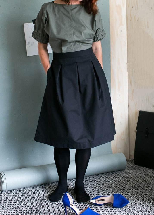 The Assembly Line - Three Pleat Skirt