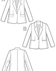 Closet Core Patterns Jasika Blazer
