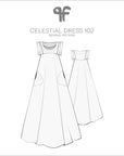 Pattern Fantastique - Celestial Maxi Dress and Top