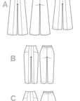 Closet Core Patterns Pietra Pants and Shorts.