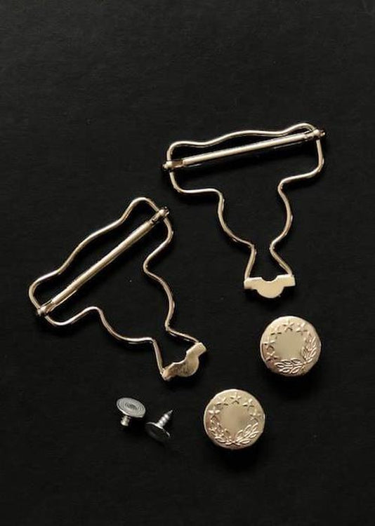 Buckles for Dungarees, Bib and Brace Set – Miss Maude
