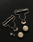 Dungaree Buckles - Nickel or Bronze