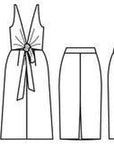 Papercut Patterns, Axis Dress and Skirt