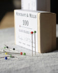 Glass Head Pins