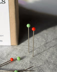Glass Head Pins