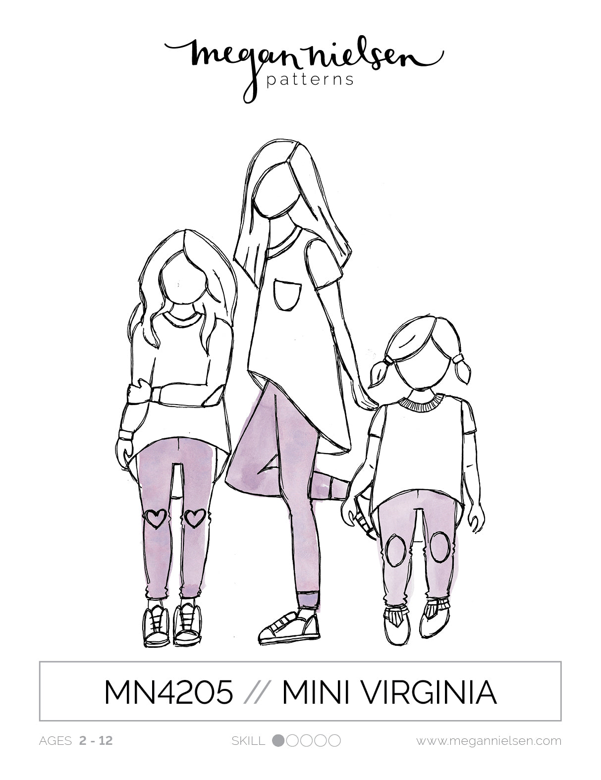 Megan Nielsen Mini Virginia Leggings