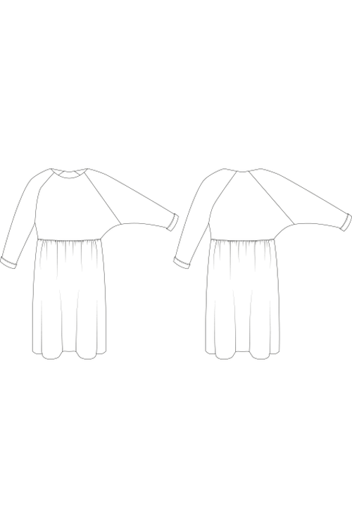 I Am Patterns, Cassiopee Dress