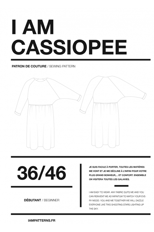 I Am Patterns, Cassiopee Dress