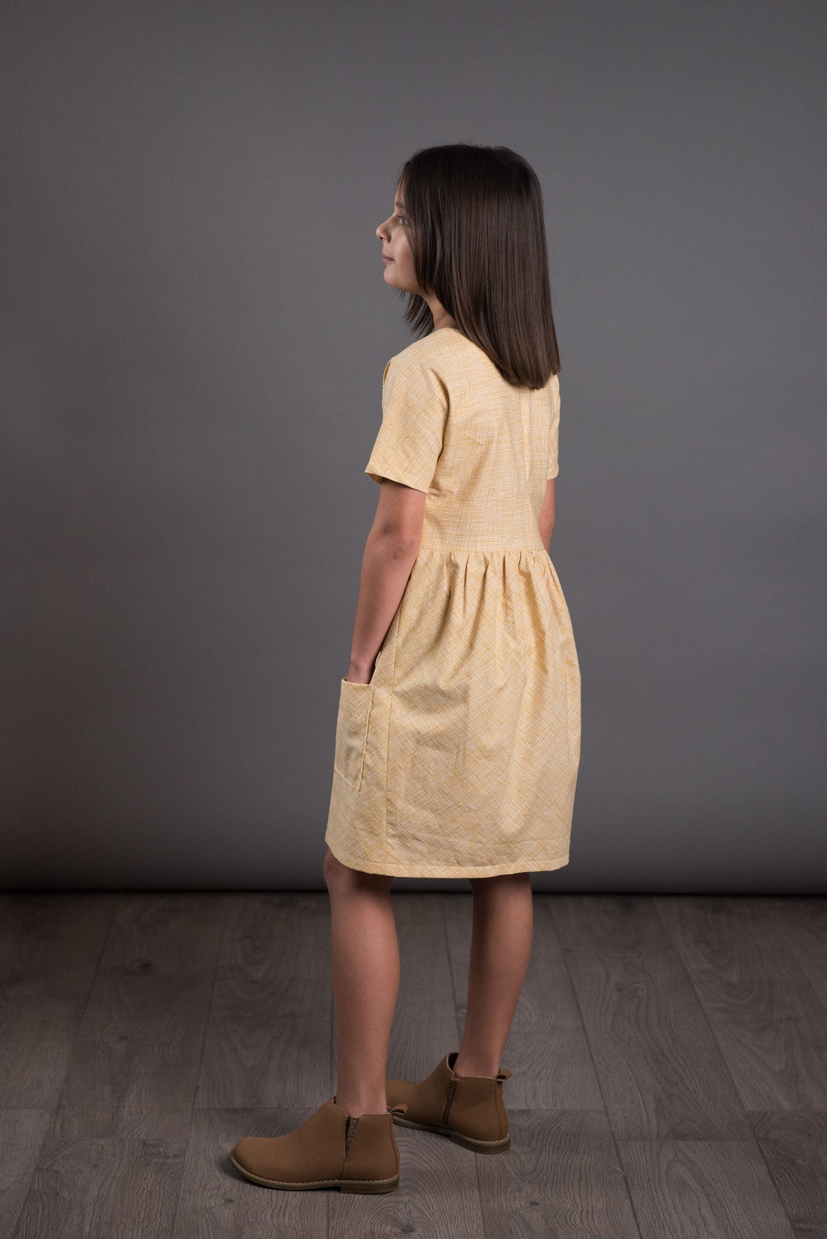 The Avid Seamstress - Girls Gathered Dress