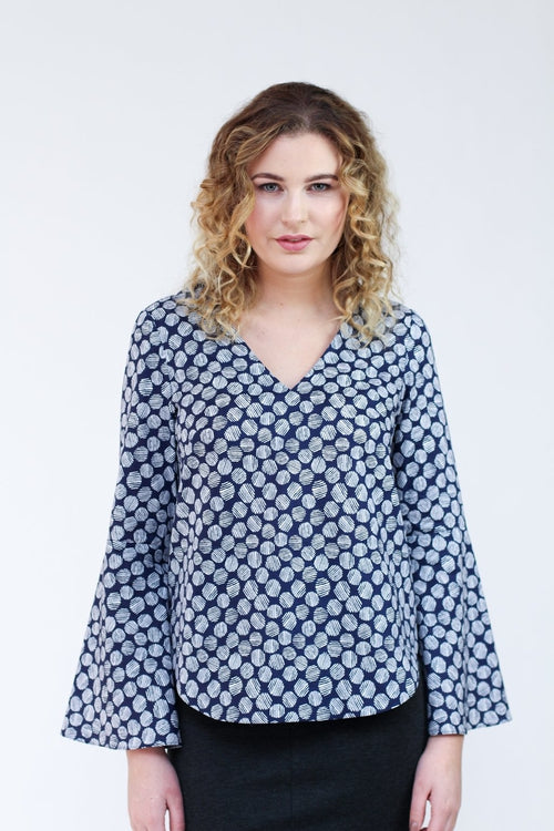 Megan Nielsen Dove Blouse