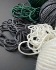 Sesia Yarn. New One Merino 12ply. Charcoal Marl