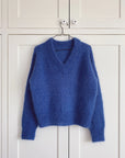 Stockholm Sweater V Neck. Petite Knit. Knitting Pattern