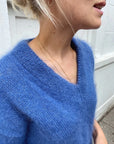 Stockholm Sweater V Neck. Petite Knit. Knitting Pattern