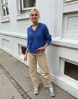 Stockholm Sweater V Neck. Petite Knit. Knitting Pattern