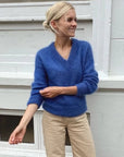 Stockholm Sweater V Neck. Petite Knit. Knitting Pattern