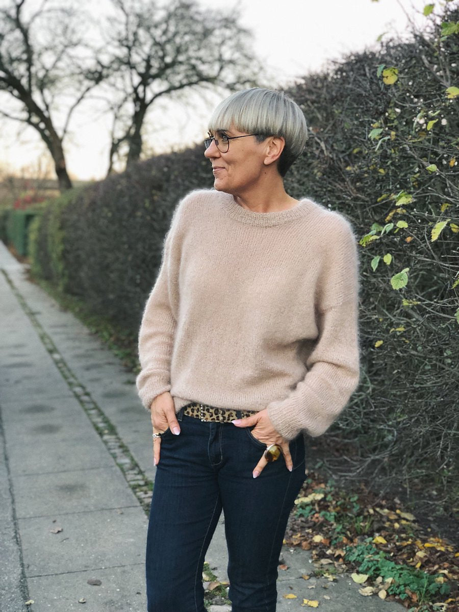 Stockholm Sweater. Petite Knit. Knitting Pattern