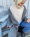 Terrazzo Neck. Petite Knit. Knitting Pattern