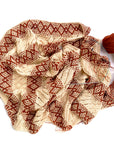 Crazy Diamond Wrap, Ambah O'Brien Print Knitting Pattern