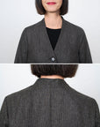 The Assembly Line - V Neck Coat