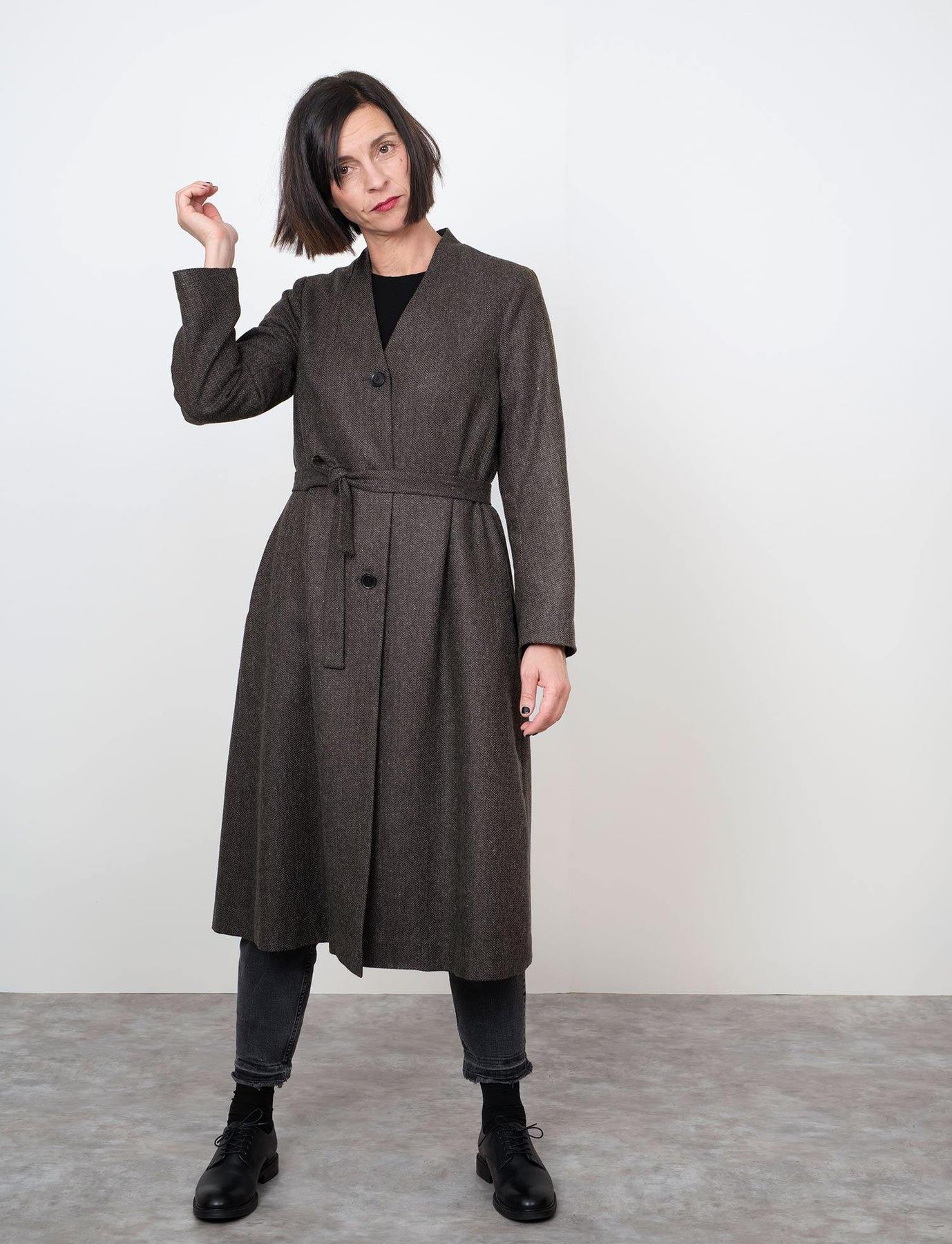 The Assembly Line - V Neck Coat